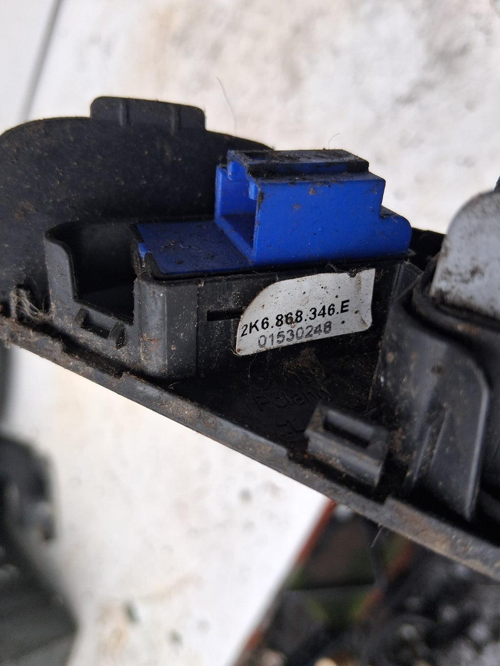 2012 VW VOLKSWAGEN CADDY 2K WING MIRROR CONTROL SWITCH PANEL 01530248