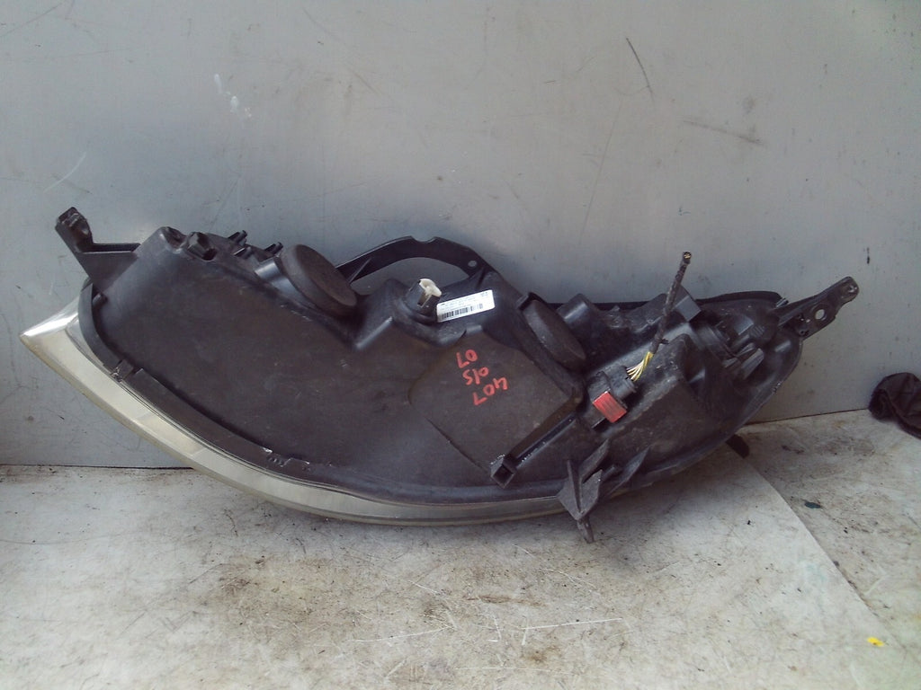 2007 PEUGEOT 407 OSF DRIVER SIDE FRONT HEAD LIGHT  0301213602