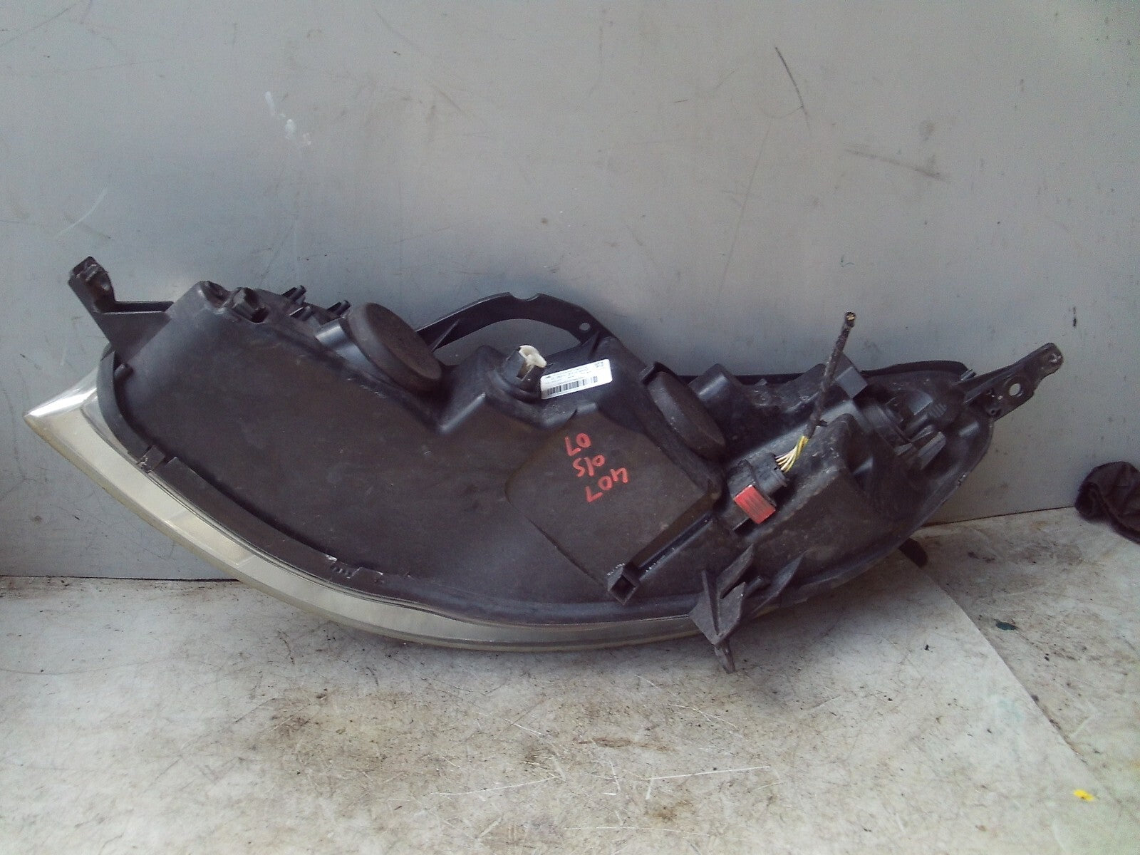2007 PEUGEOT 407 OSF DRIVER SIDE FRONT HEAD LIGHT  0301213602