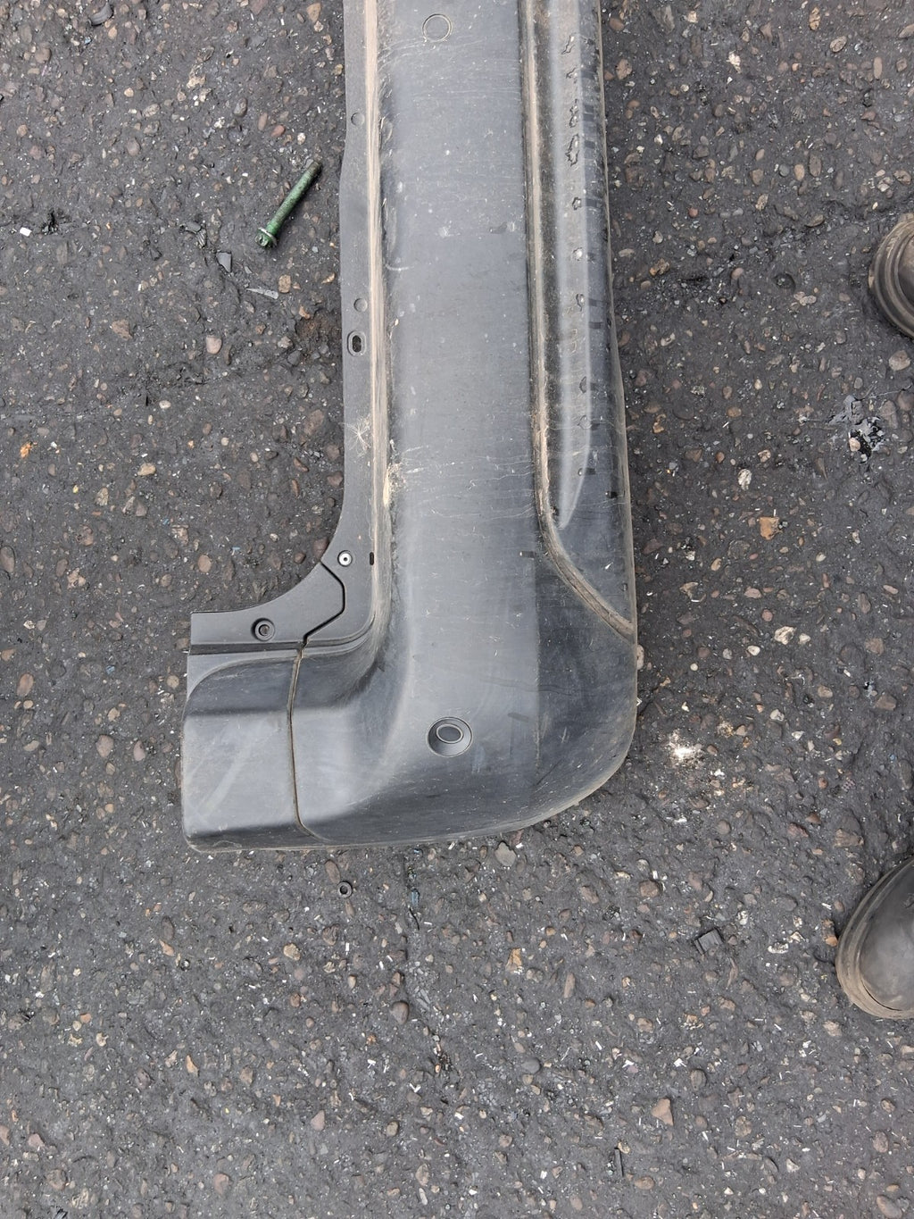 2021 PEUGEOT PARTNER K9 MK3 REAR COMPLETE BUMPER BLACK