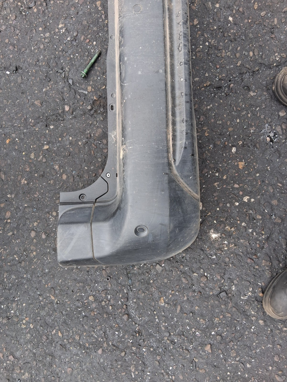 2021 PEUGEOT PARTNER K9 MK3 REAR COMPLETE BUMPER BLACK