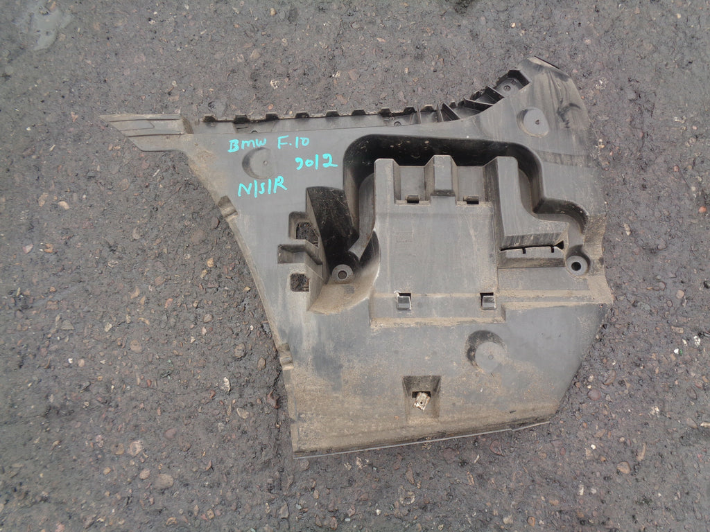 BMW 5 SERIES F10 2012 NSR PASSENGER SIDE REAR BUMPER MOUNTING BRACKET 7184767