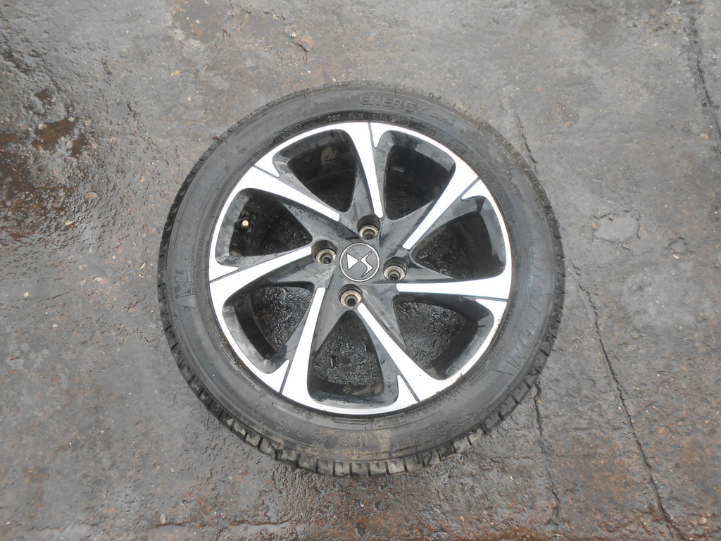 CITROEN DS3 2016 KRYPTON ALUMINIUM ALLOY WHEEL & MICHELIN TYRE 195/55 R16
