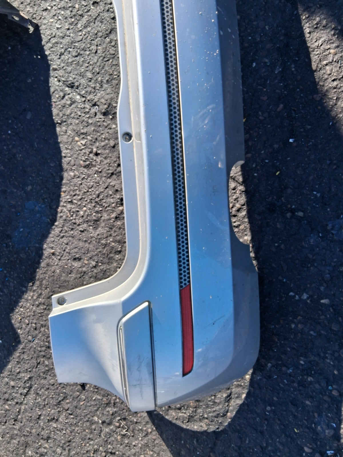 2008 MERCEDES B CLASS W245 COMPLETE REAR BUMPER SILVER
