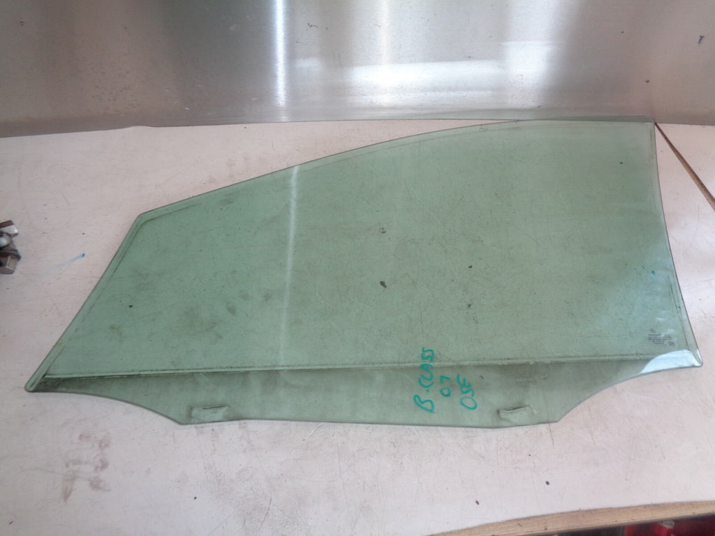 MERCEDES BENZ B CLASS W245 2007 OSF DRIVER SIDE FRONT DOOR WINDOW GLASS