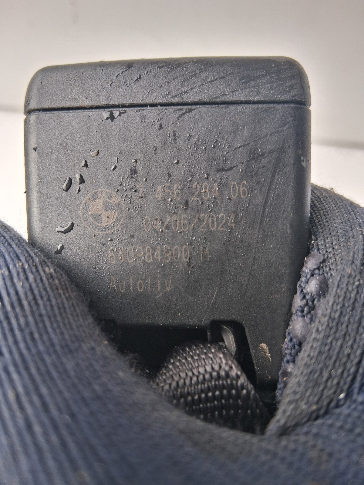 2024 BMW 2 SERIES F44 COUPE REAR DOUBLE SEAT BELT BUCKLE 745628406