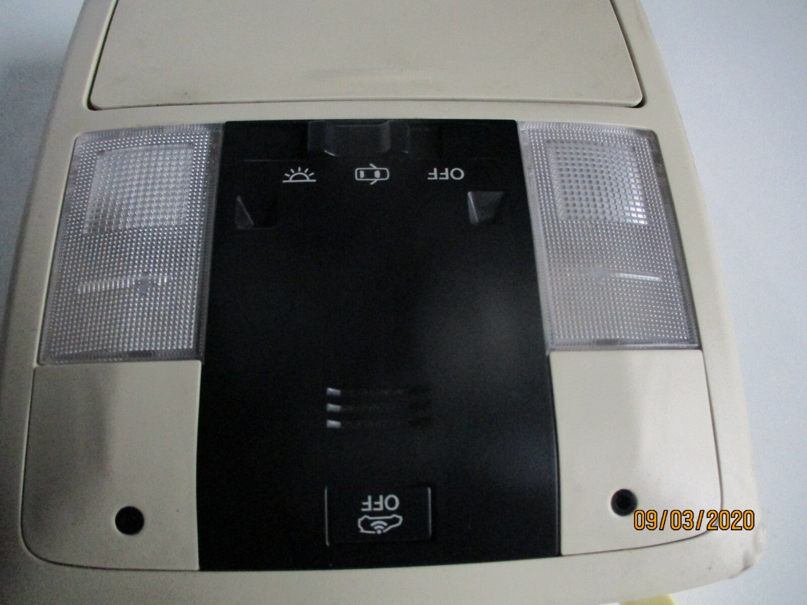 LEXUS CT 200h 2015 INTERIOR READING MAP COURTESY ROOF LIGHT PANEL 1D111-140G