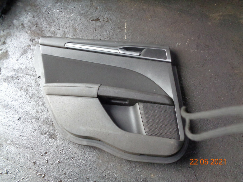 FORD MONDEO MK5 2015 NSR PASSENGER SIDE REAR PLASTIC DOOR CARD PANEL HANDLE
