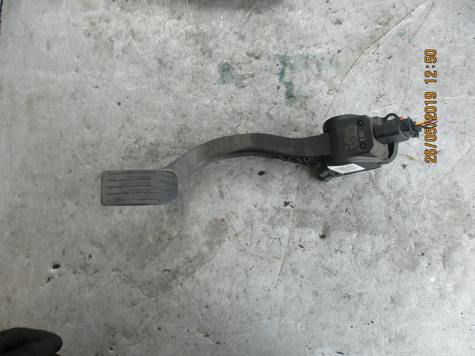 PEUGEOT 308 MK1 ELECTRIC ACCELERATOR THROTTLE PEDAL 9671434080