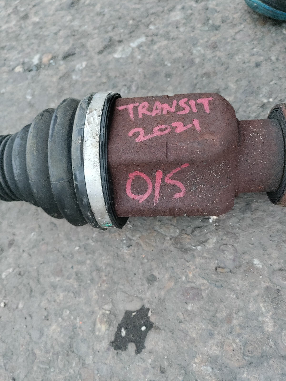 2021 FORD TRANSIT MK8 FWD 2.0 TDCI MANUAL OSF DRIVER SIDE DRIVESHAFT KK213B436BB