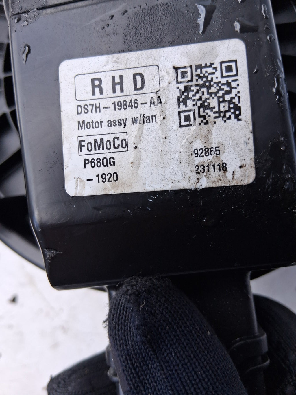 2019 FORD GALAXY MK4 HEATER BLOWER MOTOR DS7H19846AA