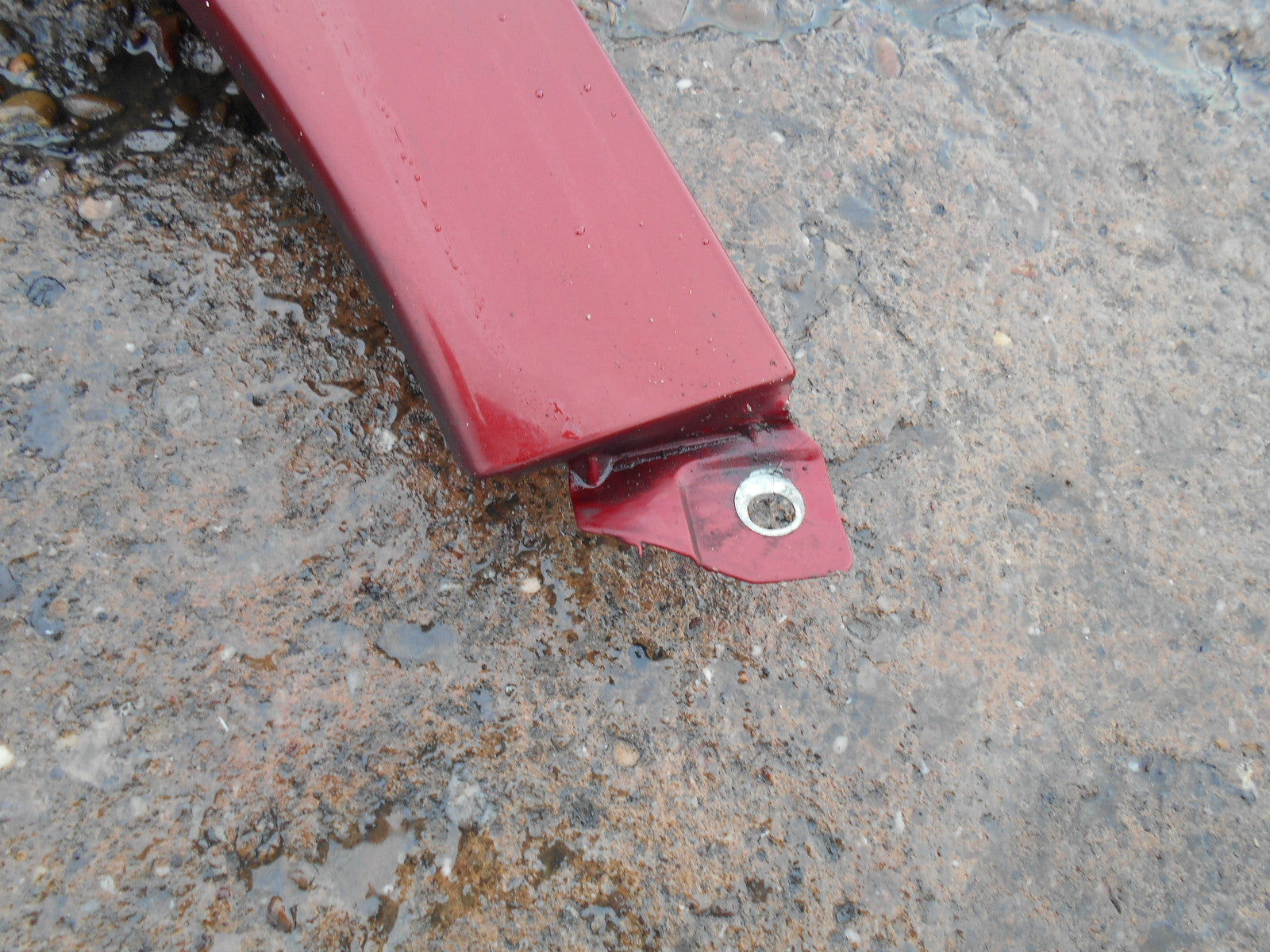 CITROEN C5 2005 NSF PASSENGER SIDE FRONT WING KKQD ROUGE PROFOND MICA RED