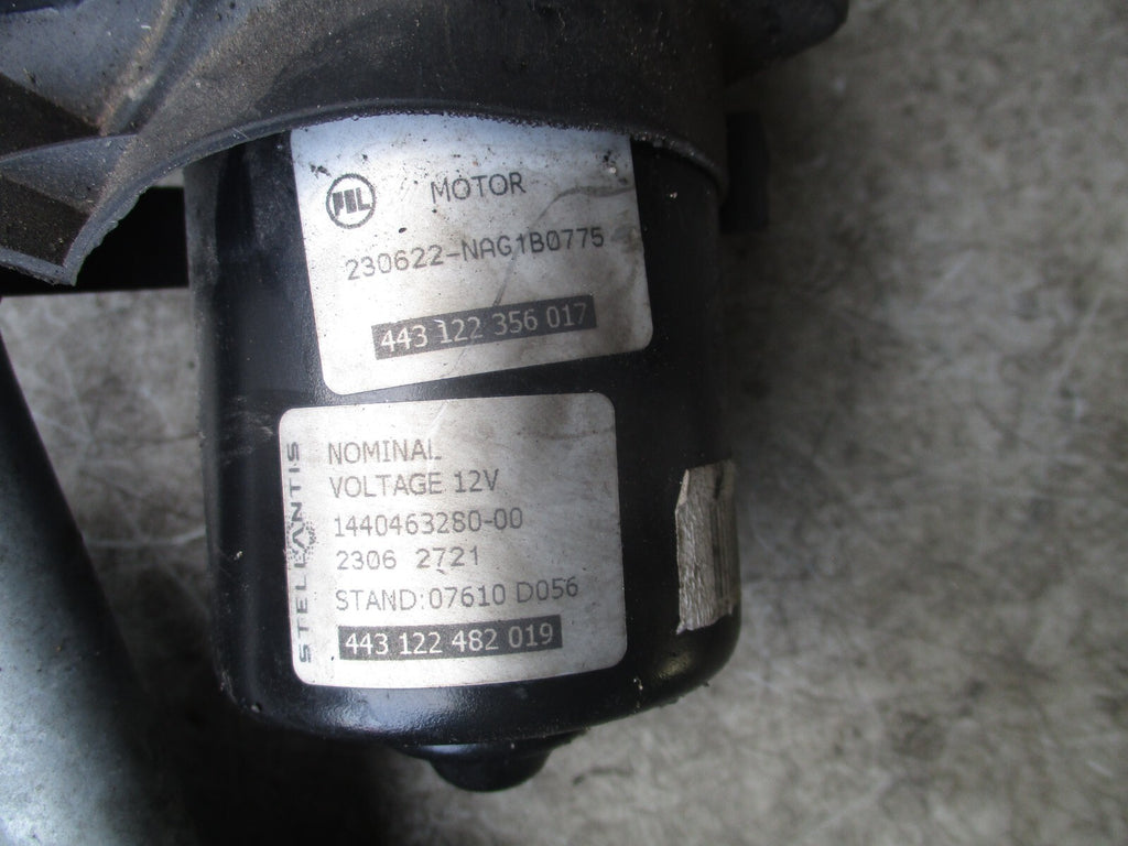 2023 VAUXHALL MOVANO C FRONT WINDSCREEN WIPER MOTOR LINKAGES 1440463280
