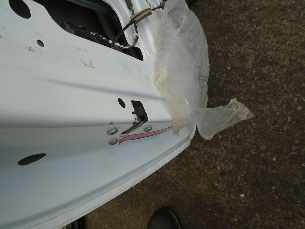 VAUXHALL CORSA D 2011 3 DOOR NS PASSENGER SIDE BARE DOOR WHITE