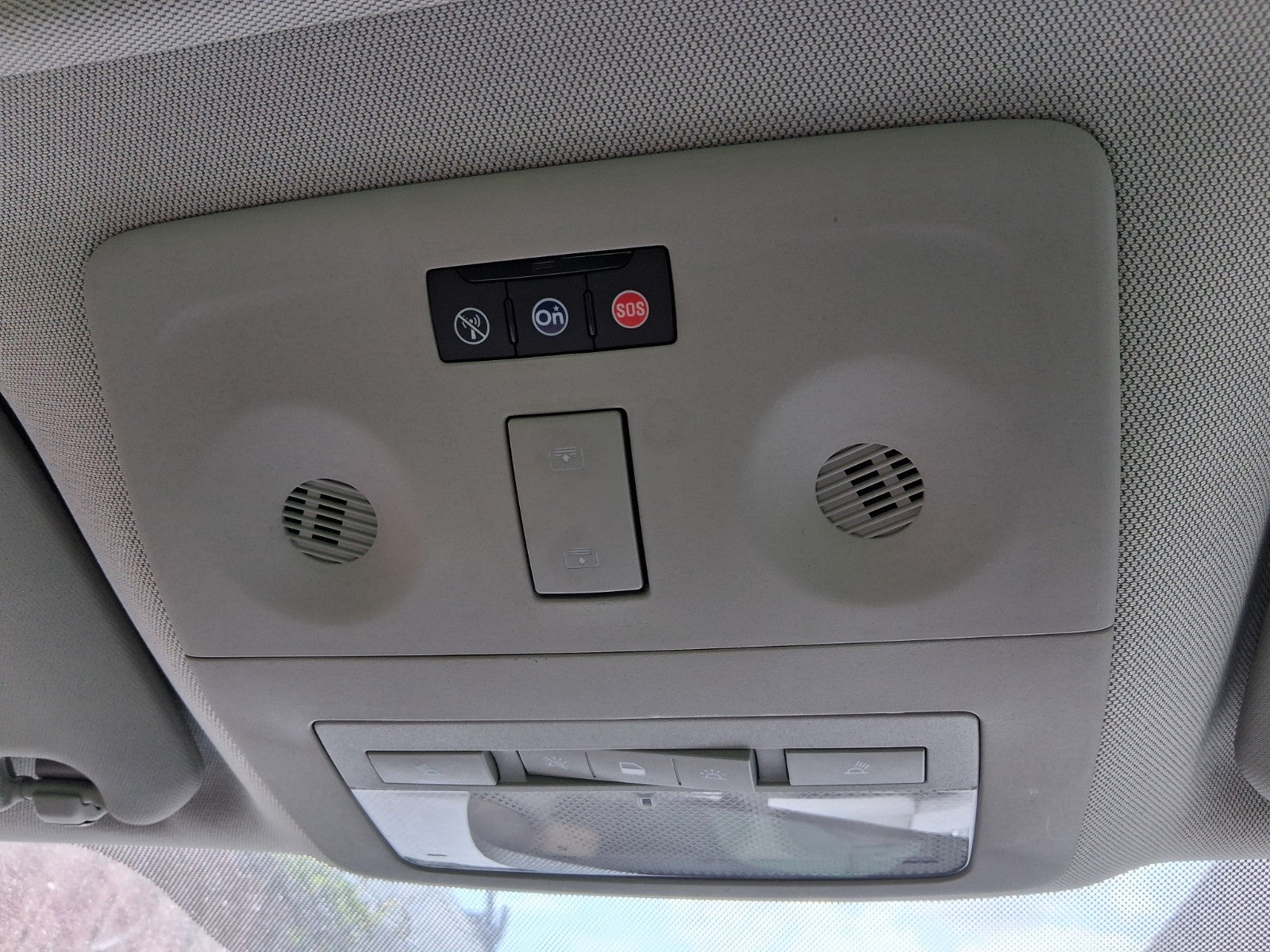 2016 VAUXHALL MERIVA B MK2 INTERIOR FRONT ROOF READING COURTESY LIGHT