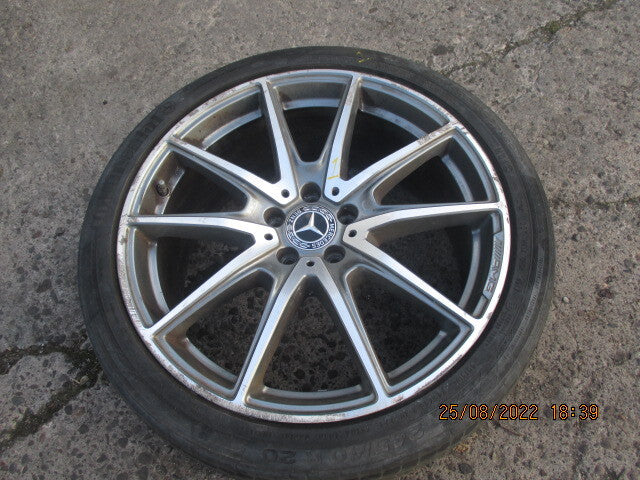 MERCEDES BENZ S CLASS 2019 W222 ALLOY WHEEL TYRE 245/40R20 8.5JX20H2 A2224014000