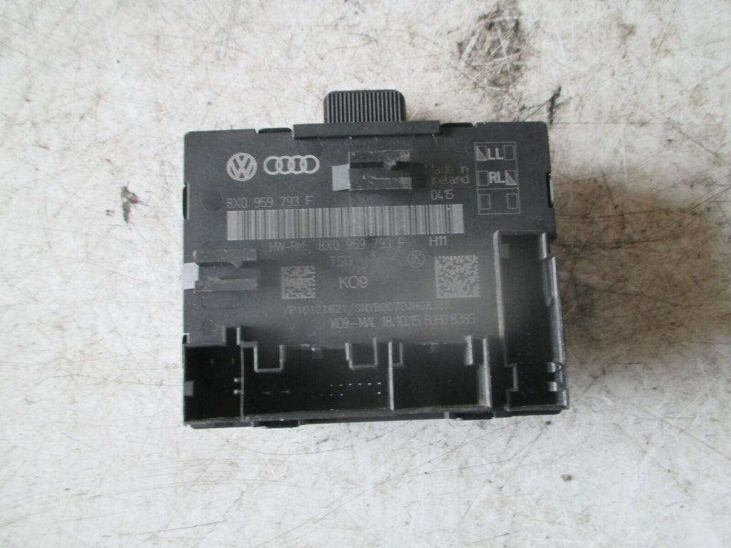 AUDI A1 2015 8X OSF FRONT DRIVER SIDE DOOR CONTROL MODULE 8X0959793