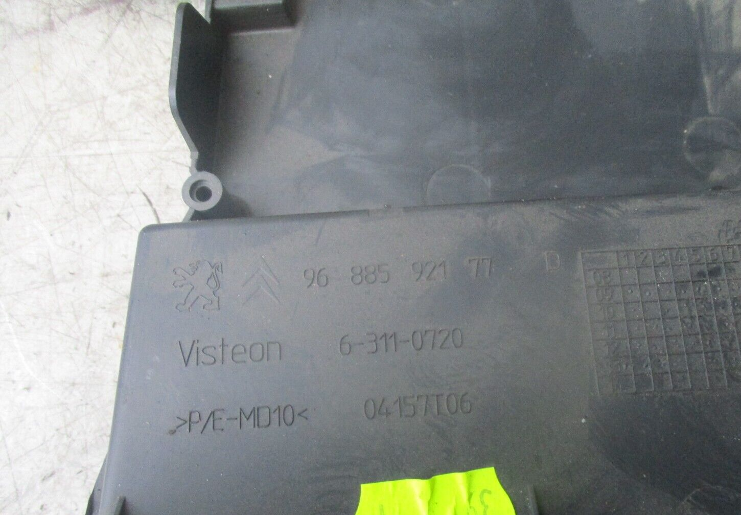 2014 CITROEN BERLINGO FRONT WINDOW MIRROR CONTROL SWITCH 04157T06
