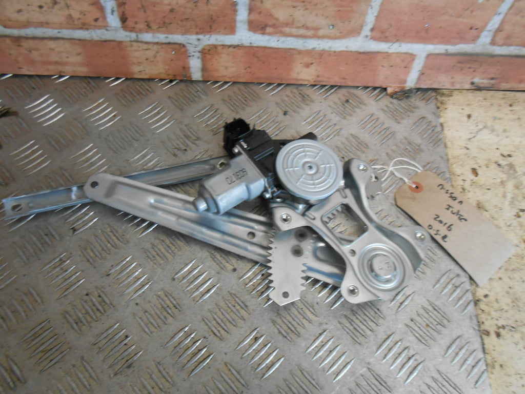 NISSAN JUKE 2016 OSR DRIVER SIDE REAR ELECTRIC WINDOW REGULATOR MOTOR 603170