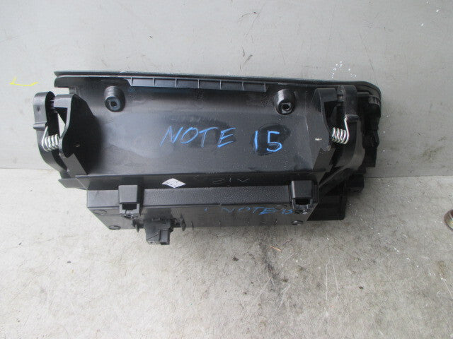 NISSAN NOTE E12 2015 UPPER GLOVE BOX STORAGE COMPARTMENT 685S93VU0A