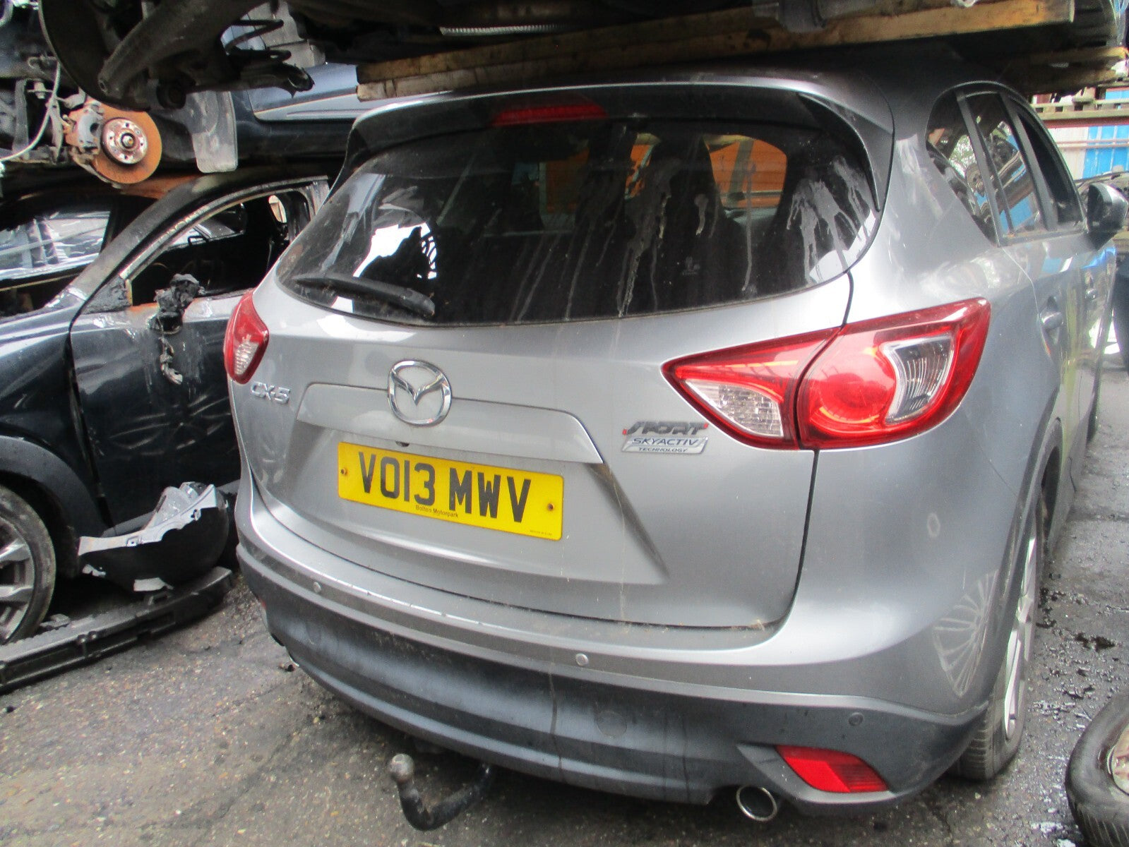 2013 MAZDA CX 5 MK1 2.2 DIESEL ENGINE TOP COVER PANEL