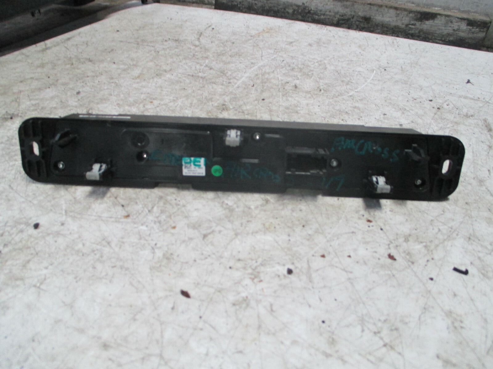 CITROEN C5 AIRCROSS 2019 HEATER AIR CON CLIMATE CONTROL PANEL 9828018177
