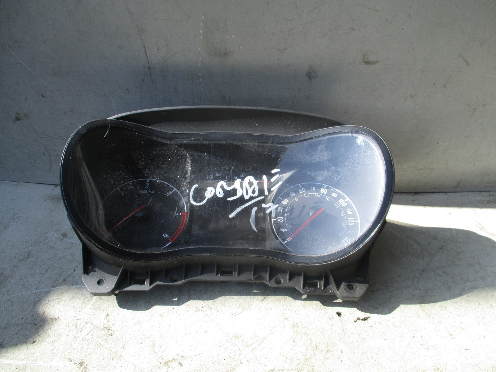 2017 VAUXHALL CORSA E 1.4 PETROL SPEEDO INSTRUMENT CLUSTER 39085572