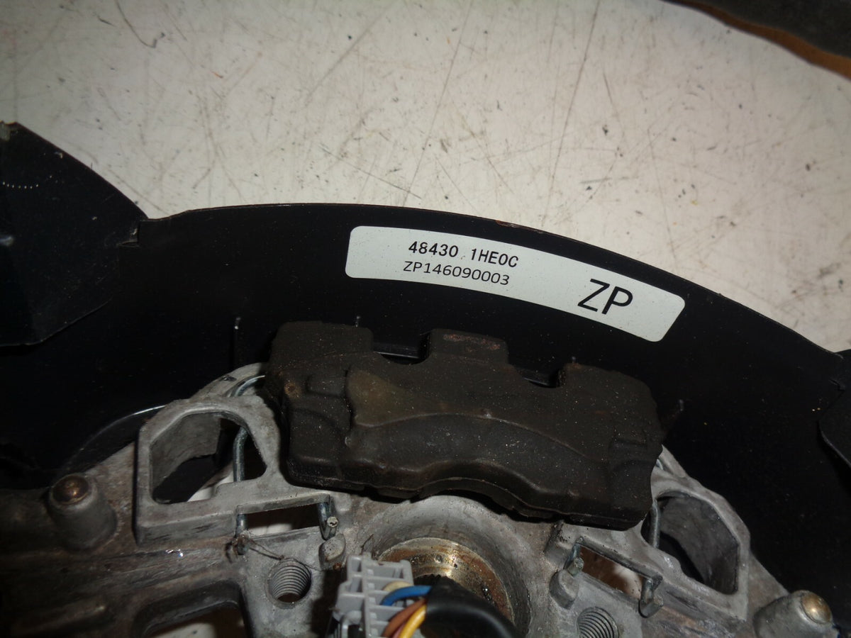 NISSAN MICRA MK4 10-16 STEERING WHEEL WITH RADIO & PHONE CONTROLS
