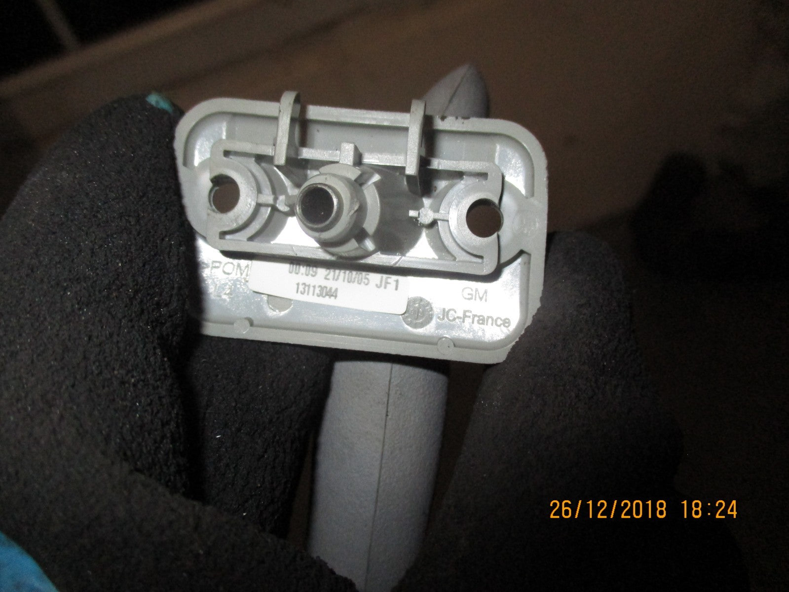 VAUXHALL ASTRA H PASSENGER & DRIVER SUN VISORS 13113043 13113044