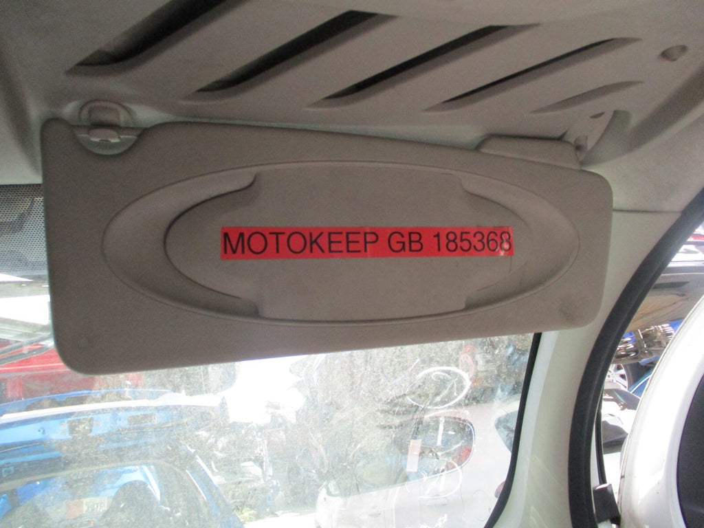 MERCEDES BENZ CITAN W415 2016 OS DRIVER SIDE FRONT INTERIOR SUN VISOR