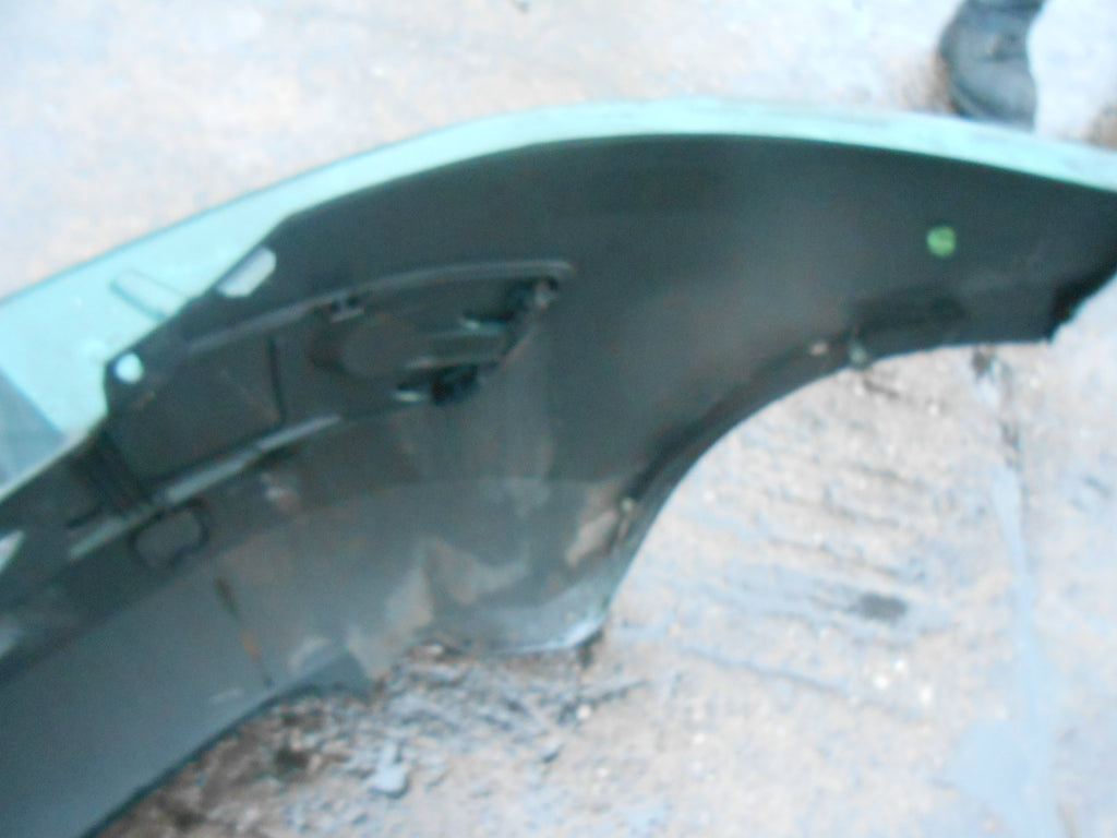 RENAULT MEGANE MK2 2003 COMPLETE REAR BUMPER GREEN