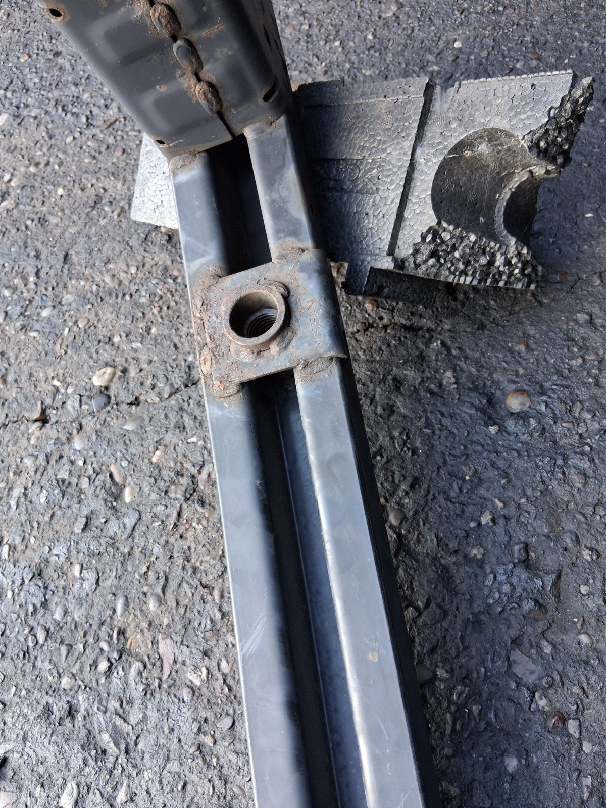 2008 NISSAN QASHQAI J10 MK1 REAR REINFORCEMENT BUMPER CRASH BAR