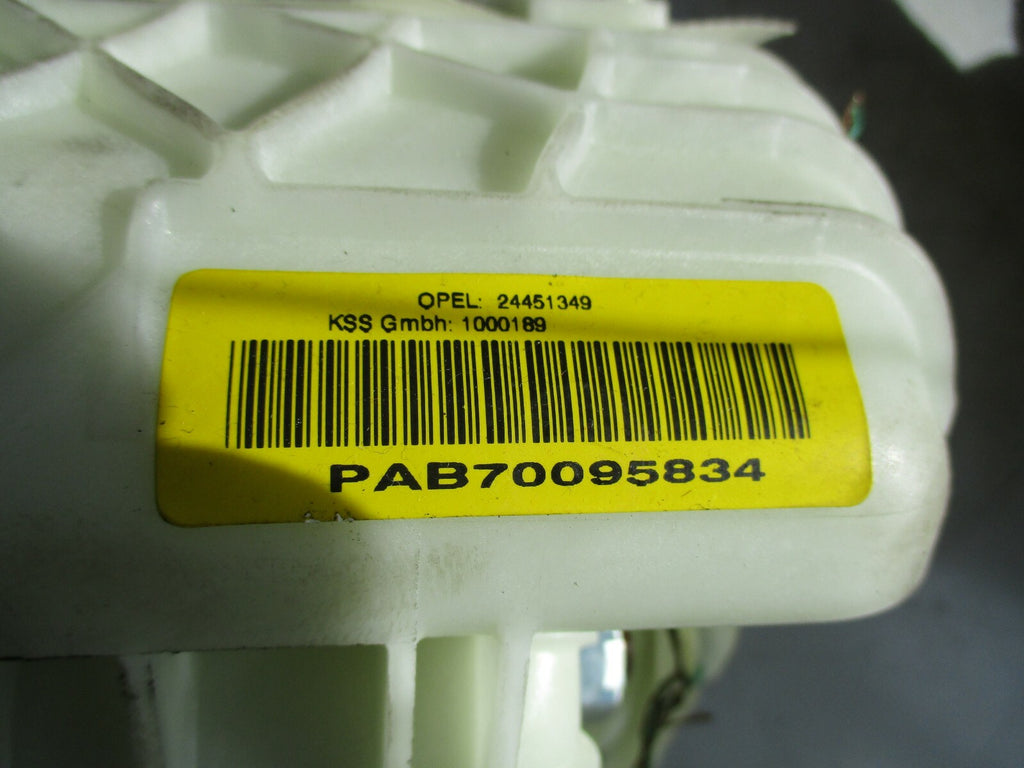 VAUXHALL ASTRA H MK5 NS PASSENGER SIDE DASHBOARD AIRBAG 24451349