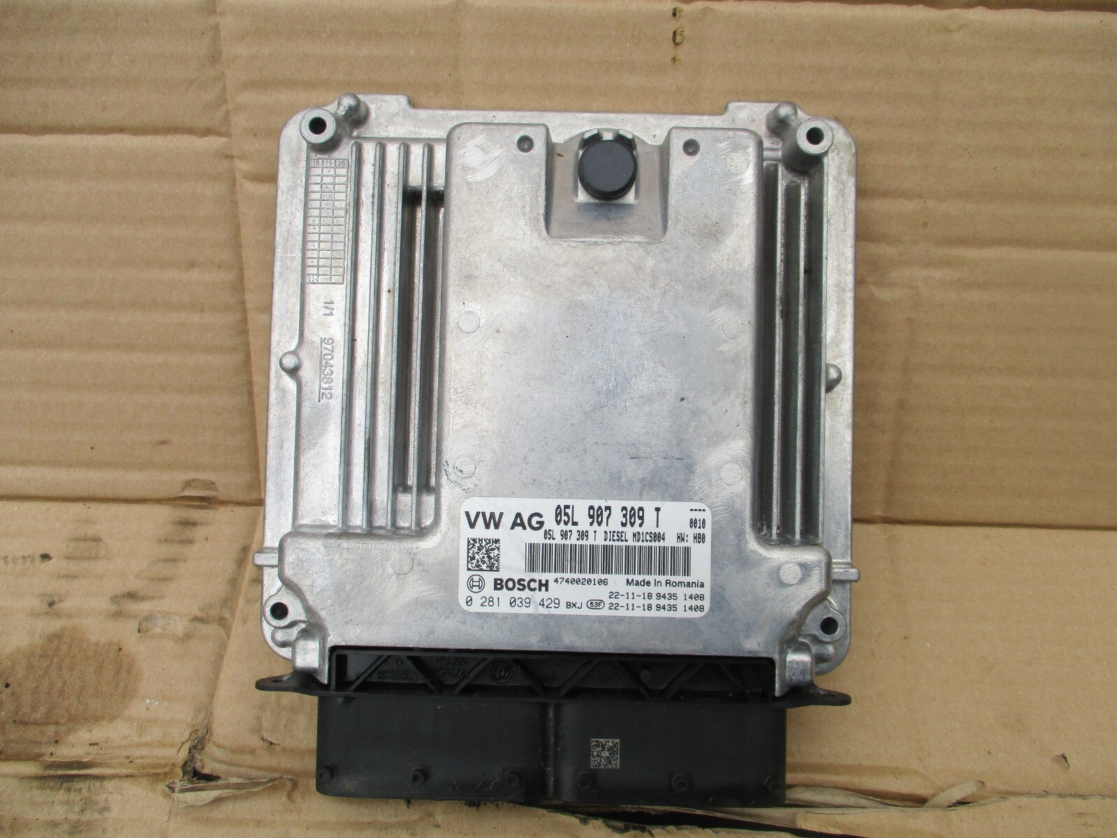 VW VOLKSWAGEN TIGUAN MK2 2023 2.0 TDI ECU ENGINE CONTROL MODULE 05L907309T