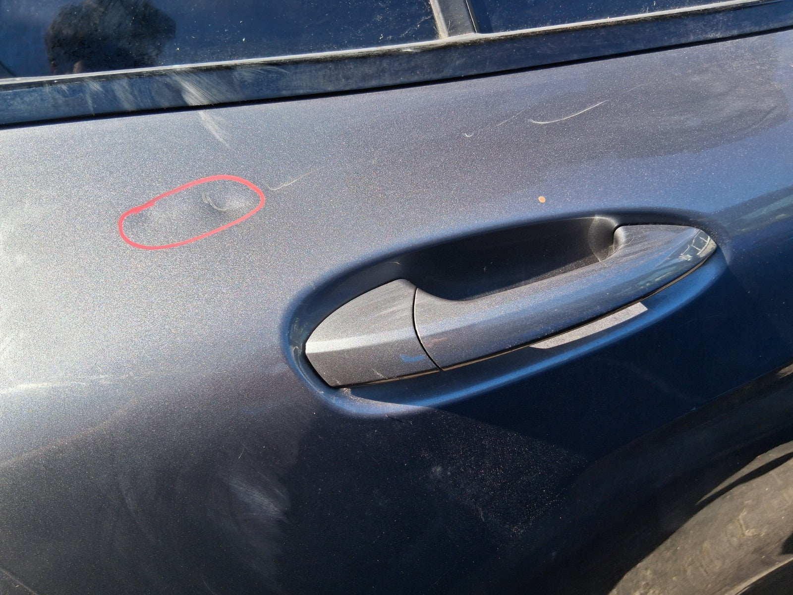 2019 MERCEDES BENZ GLA 180 X156 OSR DRIVER SIDE REAR RIGHT EXTERIOR DOOR HANDLE