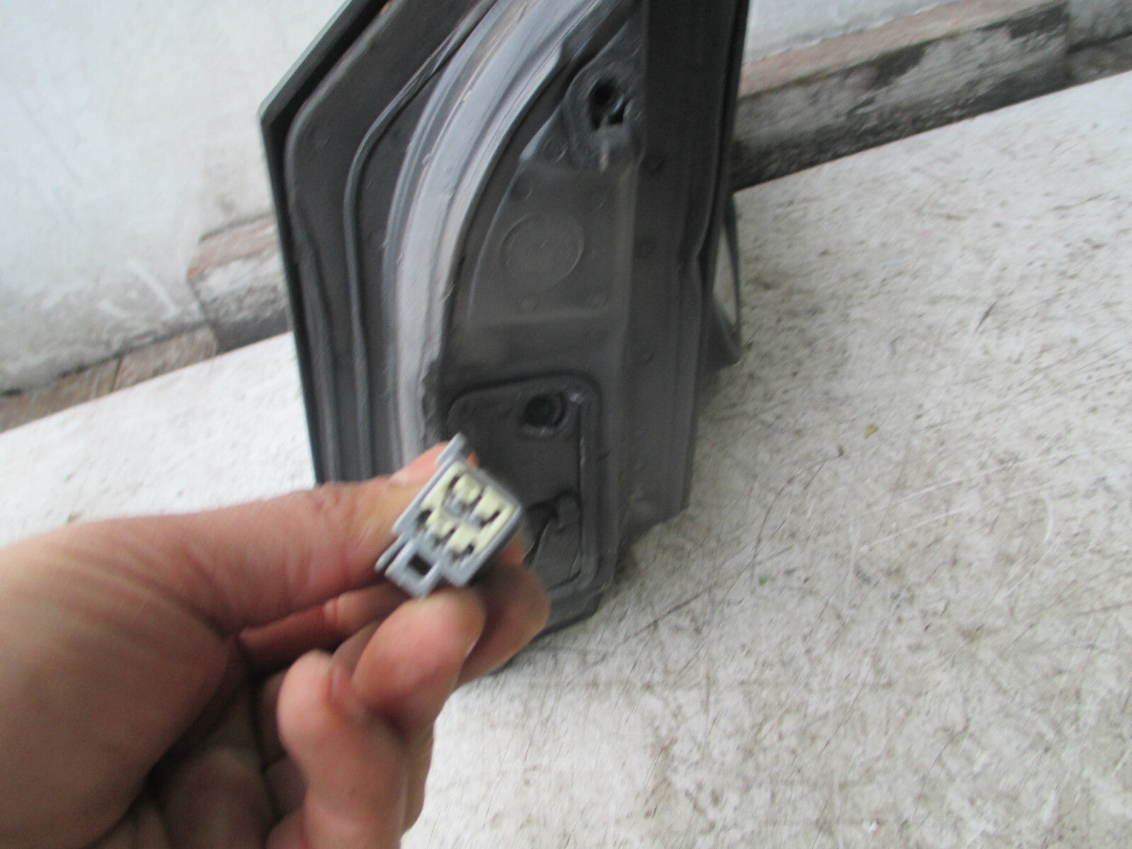 FORD FOCUS MK2  2007 NS PASSENGER SIDE ELECTRIC DOOR WING MIRROR