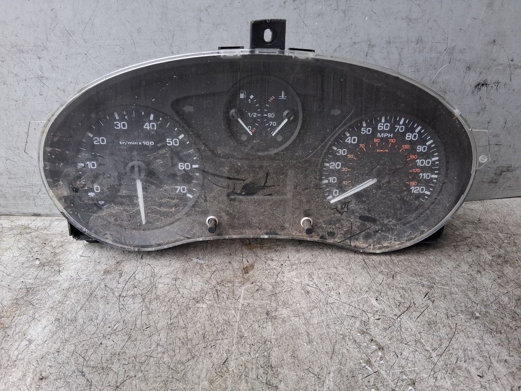 2018 CITROEN BERLINGO MK2 SPEEDO SPEEDOMETER INSTRUMENT CLUSTER 9801642580