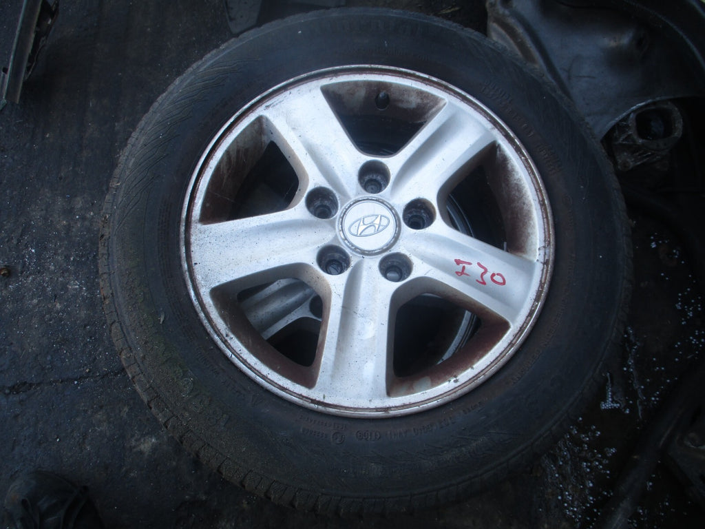 HYUNDAI I30 MK1 2009 15 INCH SINGLE ALLOY WHEEL WITH TYRE 185/65R15