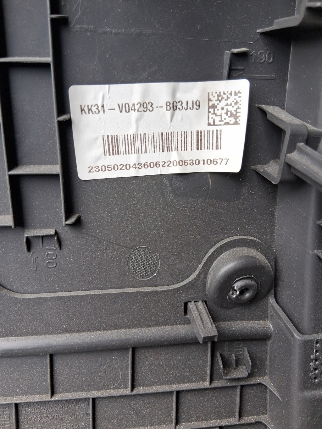 2023 FORD TRANSIT 350 MK8 CENTRE DASH TRIM POCKET CUP HOLDER KK31V04293BG3JJ9