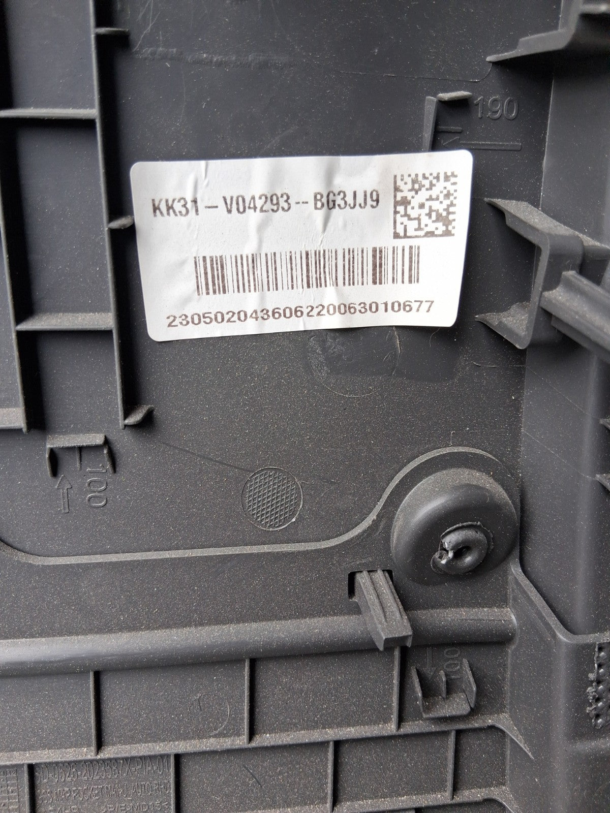 2023 FORD TRANSIT 350 MK8 CENTRE DASH TRIM POCKET CUP HOLDER KK31V04293BG3JJ9