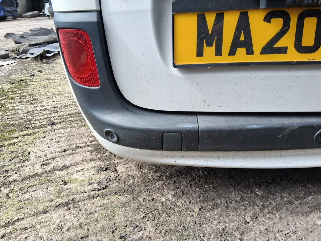 2020 RENAULT KANGOO MK2 FACELIFT COMPLETE REAR BUMPER WITHOUT TOW BAR