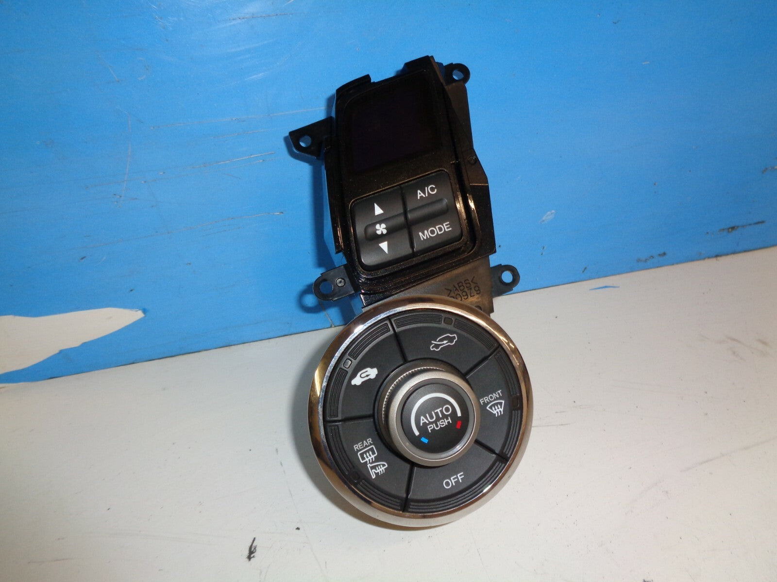 HONDA INSIGHT HYBRID MK2 2011 HEATER CLIMATE CONTROL PANEL SWITCH