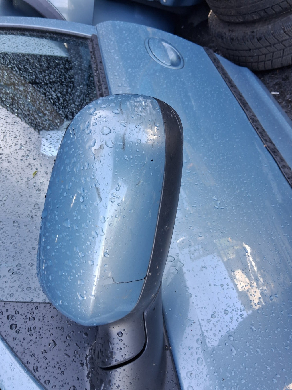 2006 VAUXHALL CORSA C NSF PASSENGER SIDE FRONT LEFT COMPLETE DOOR BLUE