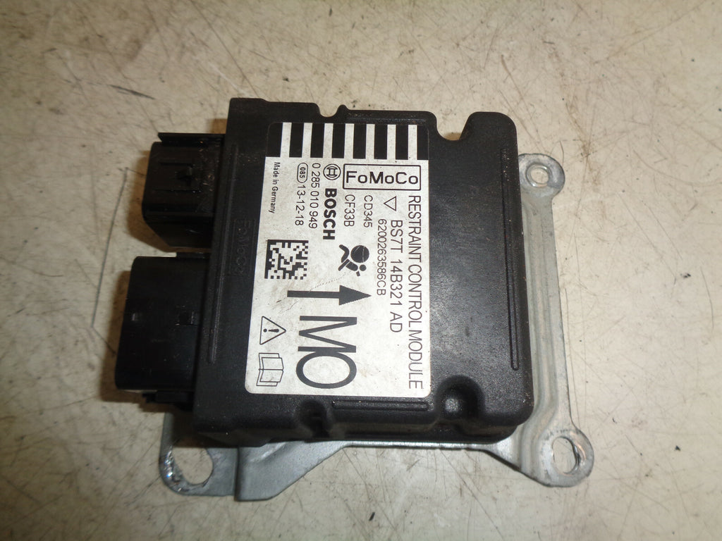 FORD MONDEO MK4 2014 SAFETY BAG RESTRAINT CONTROL MODULE BS7T14B321AD