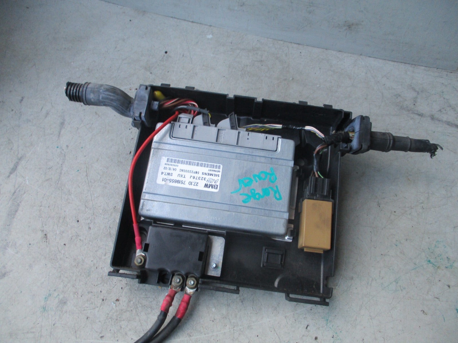2003 RANGE ROVER L322 VOGUE TRANSFER BOX CONTROL MODULE ECU 751985501