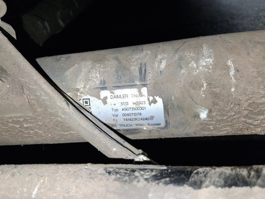 2024 MERCEDES SPRINTER W907 2.0 DIESEL REAR DIFF DIFFERENTIAL A9073500301 51:13