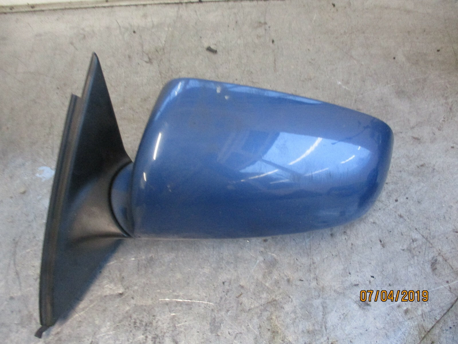 HYUNDAI MATIX 2005 NS PASSENGER SIDE WING MIRROR ELECTRIC BLUE