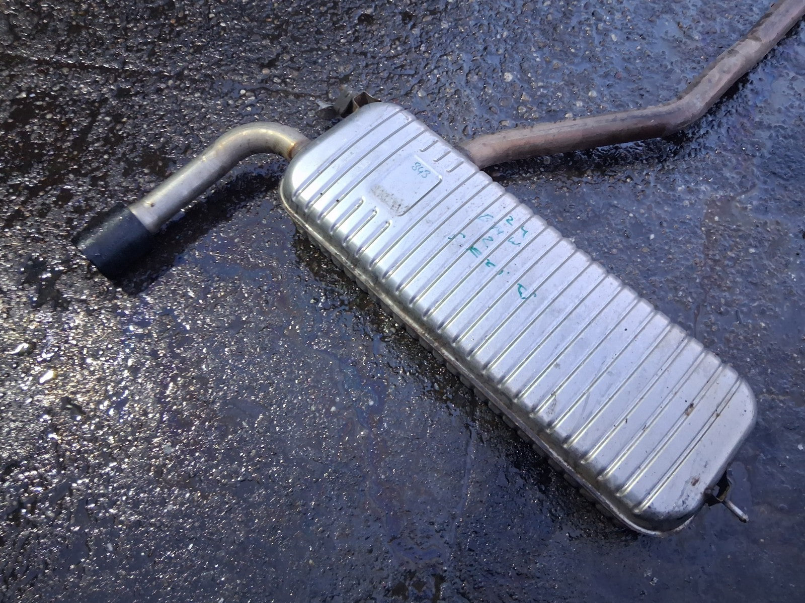 2024 BMW 2 SERIES F44 1.5 PETROL EXHAUST PIPE BACK BOX 8689343