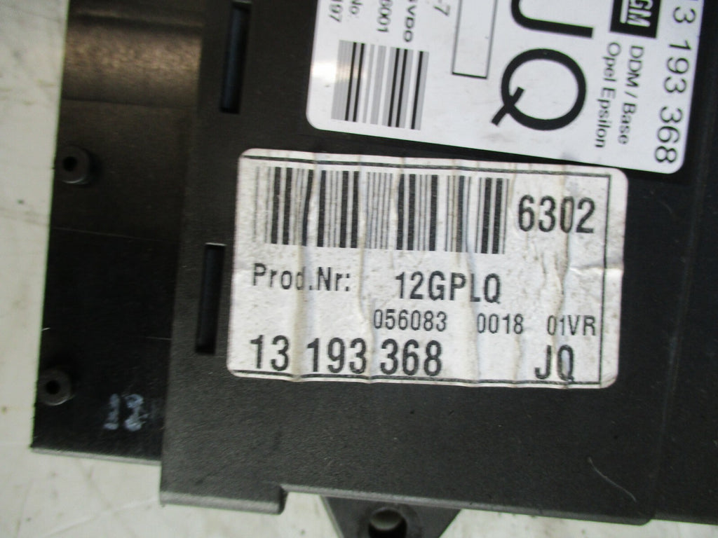 VAUXHALL VECTRA C MK2 CENTRAL DOOR LOCK CONTROL MODULE ECU 13193368