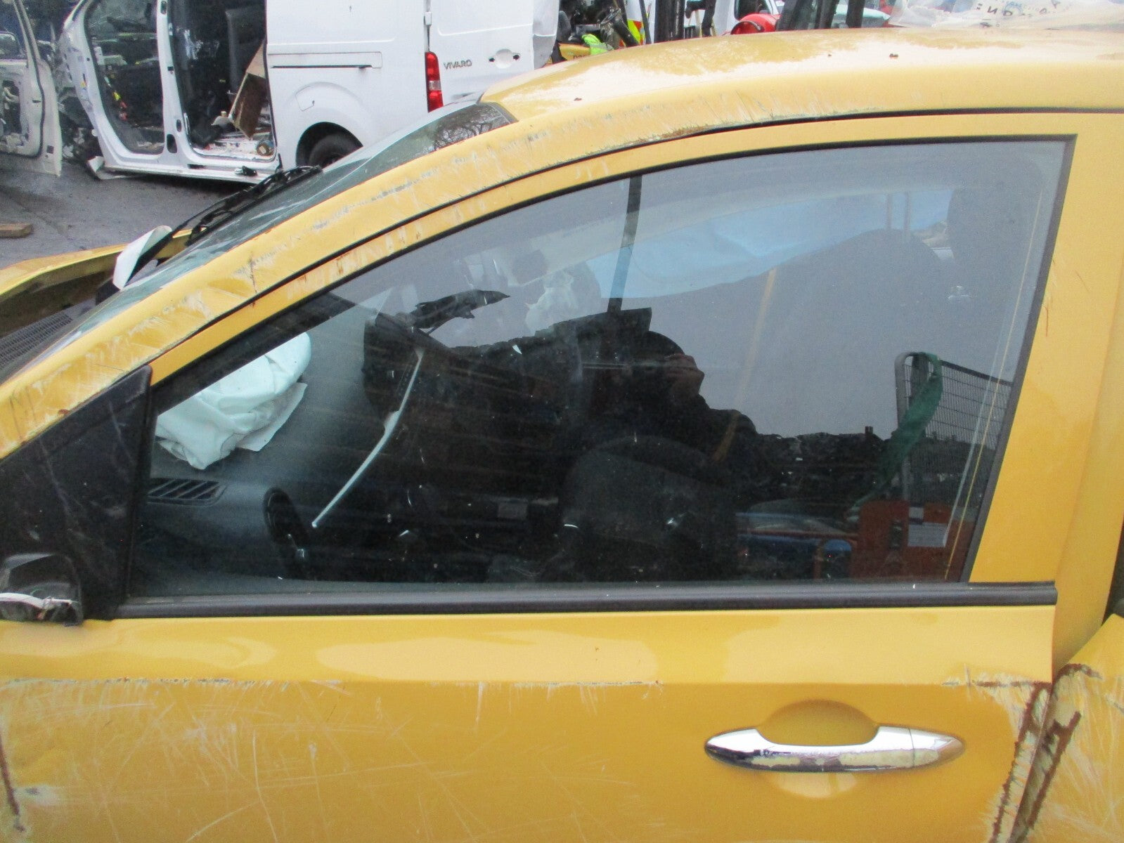 2023 KIA PICANTO MK3 JA NSF PASSENGER SIDE FRONT WINDOW GLASS